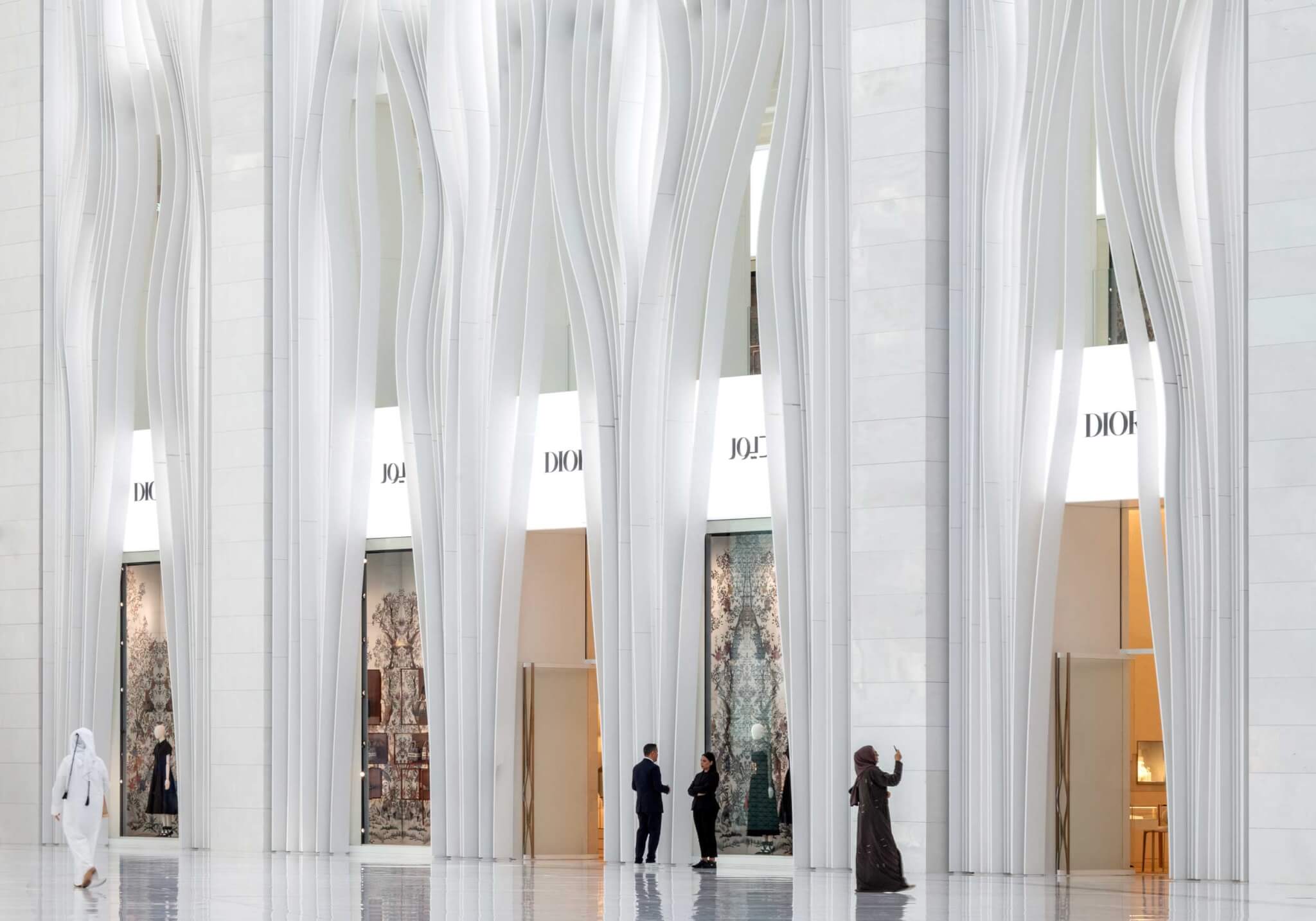 Sou Fujimoto's ribbed House of Dior Shinsaibashi facade, Peter Marino's interiors, and Alex Chinneck's Manhattan and Beverly Hills window sculptures