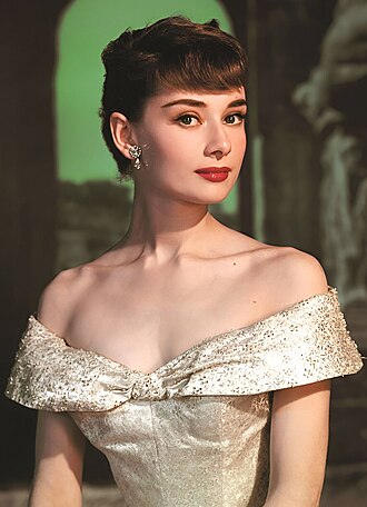 Portrait of Audrey Hepburn