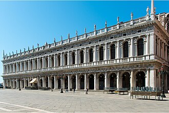 Biblioteca Nazionale Marciana, photographed exterior