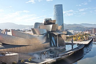 Guggenheim Museum Bilbao, photographed exterior