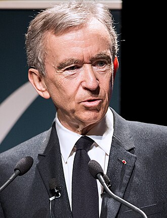 Portrait of Bernard Arnault