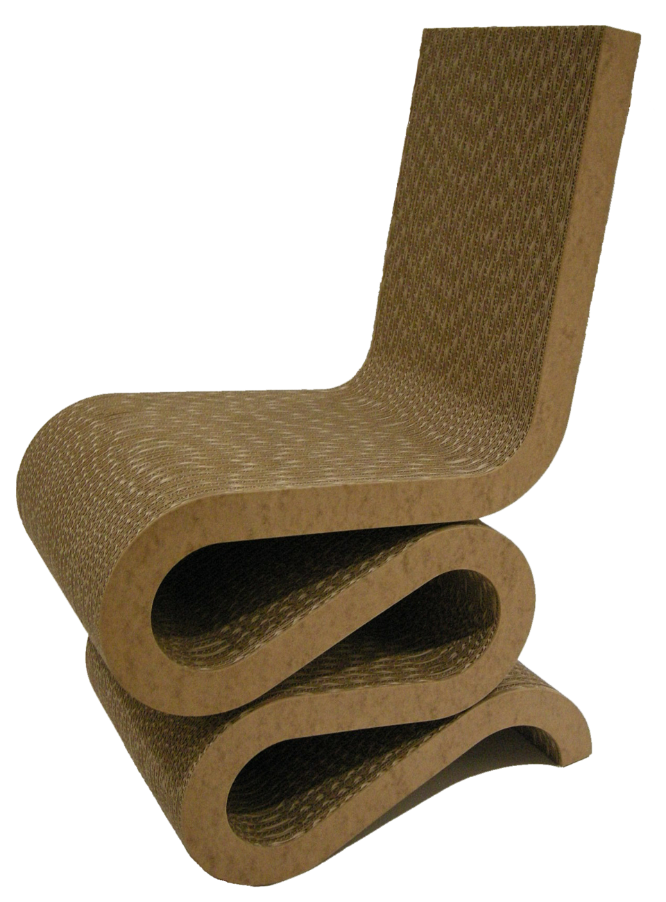 Wiggle Side Chair installation view