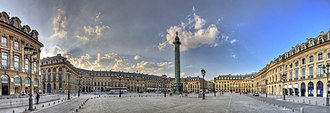 Place Vendôme, photographed exterior