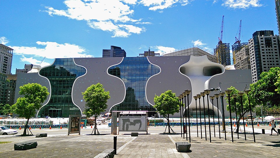Taichung Metropolitan Opera House, photographed exterior
