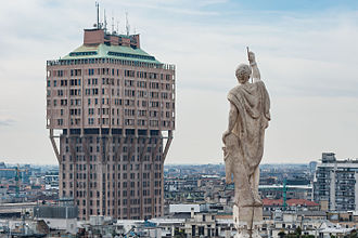 Torre Velasca, photographed exterior