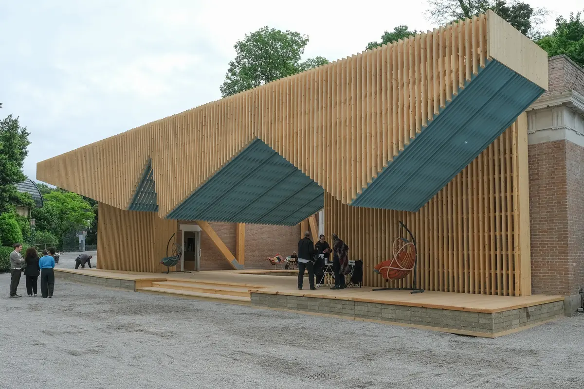 Labics restored Central Pavilion at the Giardini and Palazzo Manfrin in Cannaregio across the 61st Venice Biennale geography